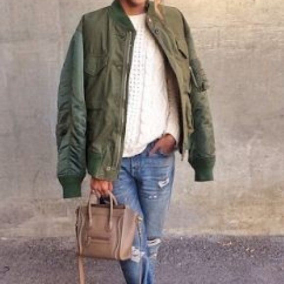 Vintage | Mixed Media Moto Jacket - Picture 9 of 10